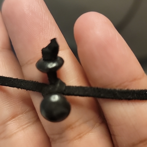 Bohemian handmade crochet necklace - Picture 4 of 6